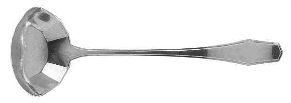 Hampton (Sterling, 1910-1912) Solid Gravy Ladle
