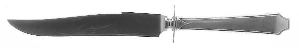 Jenny Lind (Sterling, 1920, No Monograms) Small Steak Carving Knife with Stainless Blade