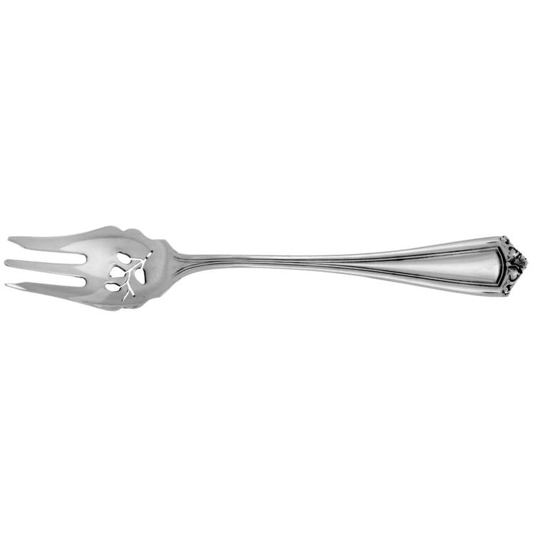 Josephine (Sterling, 1910) Pickle Fork Pierced with Short Handle HC