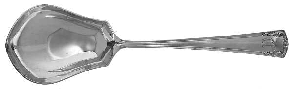 Lafayette (Silverplate, 1915) Monogram Large Solid Berry/Casserole Spoon