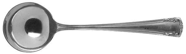 Lafayette (Silverplate, 1915) Round Bowl Soup Spoon (Bouillon)