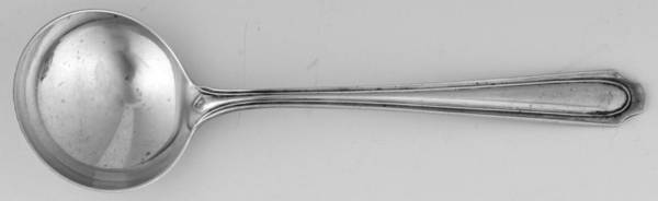 Lorna Doone (Sterling, 1925) Round Bowl Soup Spoon (Bouillon)