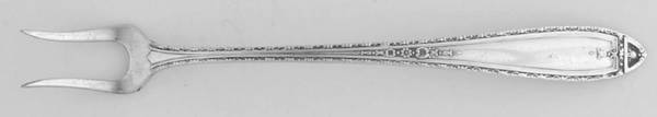 Louisiana (Silverplate, 1924) Short Handle Pickle/Olive Fork