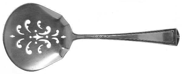 Luxor (Silverplate, 1924, No Monograms) Tomato Server, Solid Piece