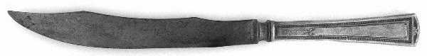 Luxor (Silverplate, 1924, No Monograms) Small Steak Carving Knife with Stainless Blade
