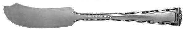 Luxor (Silverplate, 1924, No Monograms) Flat Handle Butter Spreader