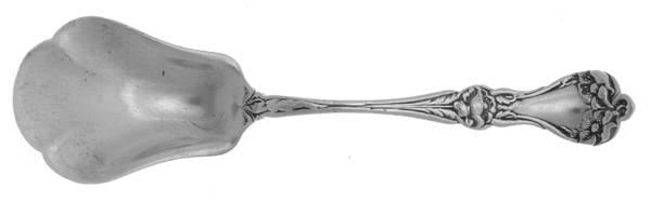 Majestic (Sterling, 1900, No Monograms) Sugar Shell Spoon