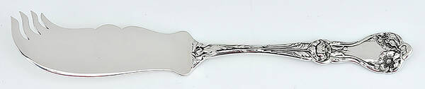 Majestic (Sterling, 1900, No Monograms) Solid Serving Cheese Knife