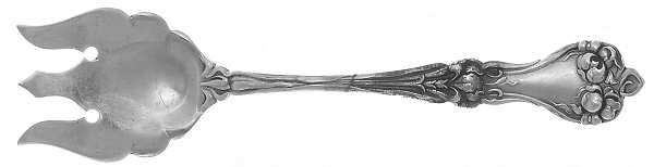 Majestic (Sterling, 1900, No Monograms) Ice Cream Fork