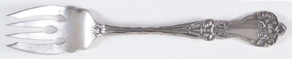 Majestic (Sterling, 1900, No Monograms) Large Individual Solid Fish/Salad Fork