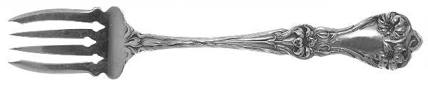 Majestic (Sterling, 1900, No Monograms) Large Ramekin Fork