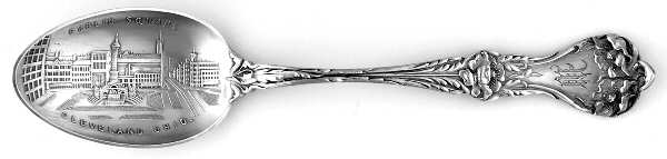 Majestic (Sterling, 1900, No Monograms) Souvenir Spoon (Teaspoon)