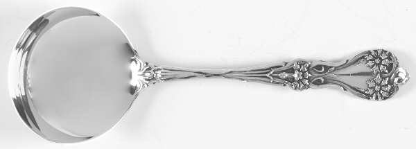 Majestic (Sterling, 1900, No Monograms) Small Short Handle Chocolate Spoon