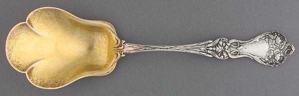 Majestic (Sterling, 1900, No Monograms) Oversize Solid Salad Serving Spoon