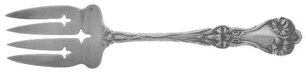 Majestic (Sterling, 1900, No Monograms) Small Chipped Beef Fork