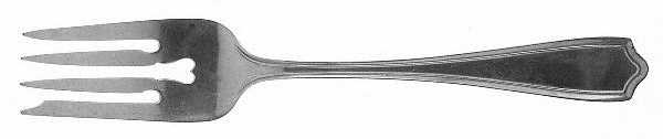 Maryland (Sterling, 1910) Large Individual Solid Fish/Salad Fork