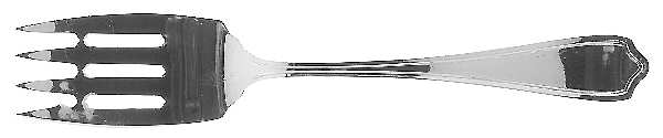 Maryland (Sterling, 1910) Small Solid Cold Meat Serving Fork
