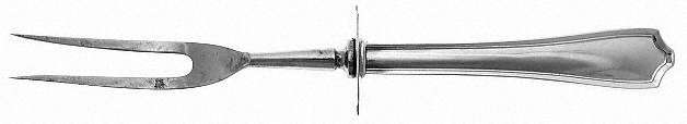 Maryland (Sterling, 1910) Large Stainless-Prong Roast Carving Fork