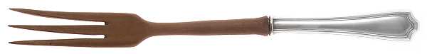 Maryland (Sterling, 1910) Salad Serving Fork with Wooden Prongs