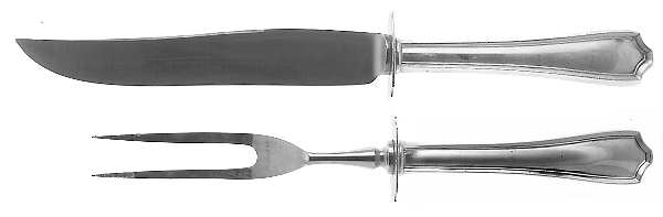 Maryland (Sterling, 1910) Small Steak 2-Piece Carving Set w/Stainless Blade