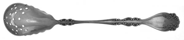 Marsailles (Sterling, 1890) Pierced Bowl Short Handle Olive Spoon