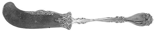 Marsailles (Sterling, 1890) Flat Handle Master Butter Knife