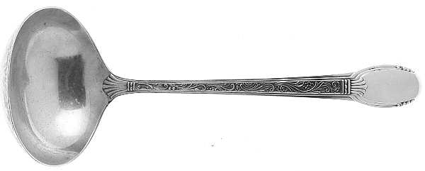 Mastercraft (Sterling, 1937, No Monograms) Solid Gravy Ladle