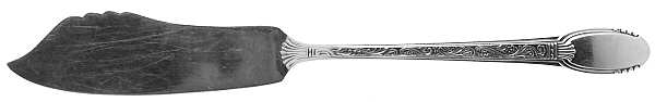Mastercraft (Sterling, 1937, No Monograms) Flat Handle Master Butter Knife