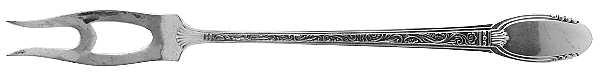 Mastercraft (Sterling, 1937, No Monograms) Olive Fork