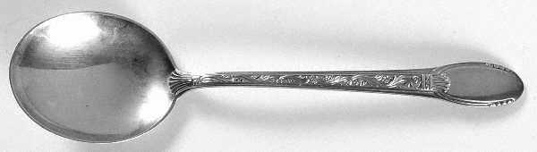 Mastercraft (Sterling, 1937, No Monograms) Round Bowl Soup Spoon (Cream Soup)