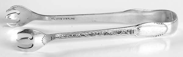 Mastercraft (Sterling, 1937, No Monograms) Small Sugar Tongs