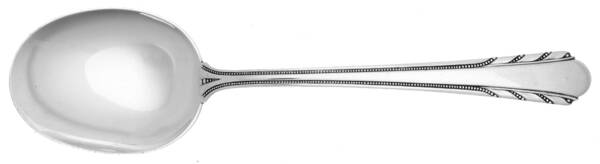 Maytime (Sterling, 1933-1936, No Monograms) Round Bowl Soup Spoon (Gumbo)
