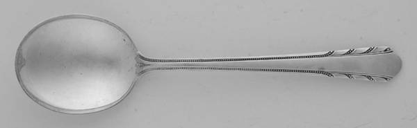 Maytime (Sterling, 1933-1936, No Monograms) Round Bowl Soup Spoon (Cream Soup)