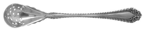 Melrose (Sterling, 1910) Pierced Bowl Short Handle Olive Spoon
