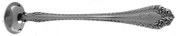 Melrose (Sterling, 1910) Mustard Spoon