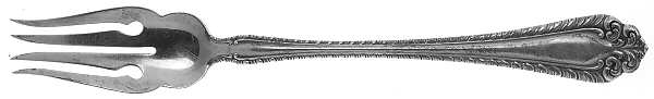 Melrose (Sterling, 1910) Small Individual Solid Fish/Salad Fork