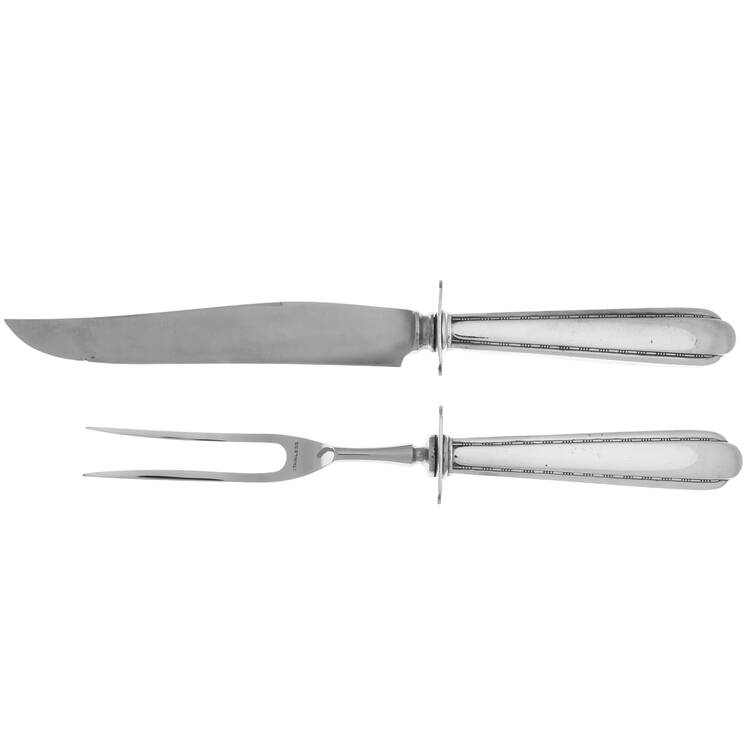 Melody (Silverplate, 1930) Small Stainless Blade 2-Piece Steak Carving Set
