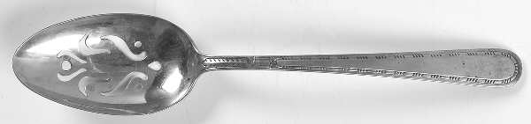 Miss America (Sterling, 1932) Pierced Tablespoon (Serving Spoon)
