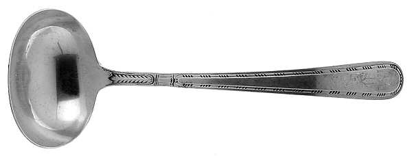 Miss America (Sterling, 1932) Solid Gravy Ladle