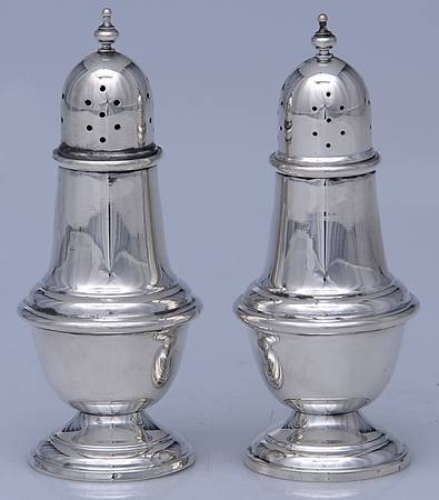 Sterling Hollowware Salt & Pepper Set