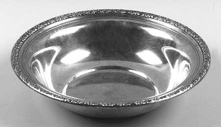 Sterling Hollowware Medium Sterling Round Vegetable Bowl