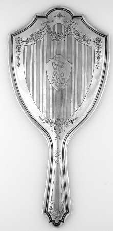 Sterling Hollowware Mirror with Handle