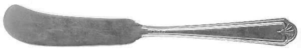Modern Colonial (Sterling, 1928) Flat Handle Butter Spreader