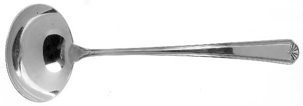 Modern Colonial (Sterling, 1928) Solid Piece Cream Ladle
