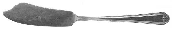 Modern Colonial (Sterling, 1928) Flat Handle Master Butter Knife