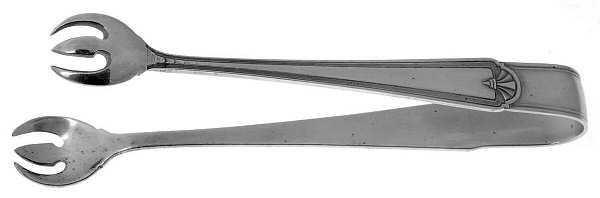 Modern Colonial (Sterling, 1928) Small Sugar Tongs