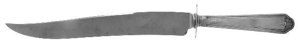 Modern Colonial (Sterling, 1928) Large Stainless Blade Roast Carving Knife