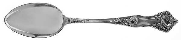 Morning Glory (Sterling, 1909) Dessert/Oval Soup Spoon