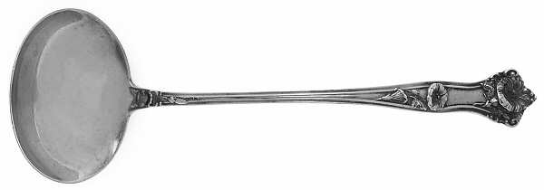 Morning Glory (Sterling, 1909) Solid Piece Cream Ladle