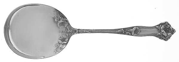 Morning Glory (Sterling, 1909) Solid Salad Serving Spoon